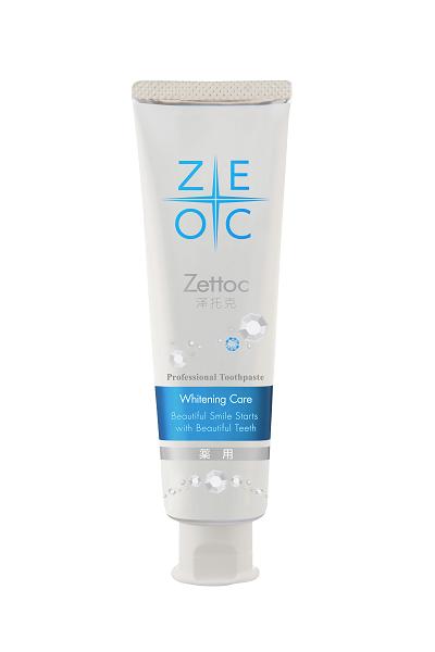 Οδοντόκρεμα Premium Whitening με ζεόλιθο από τη Zettoc